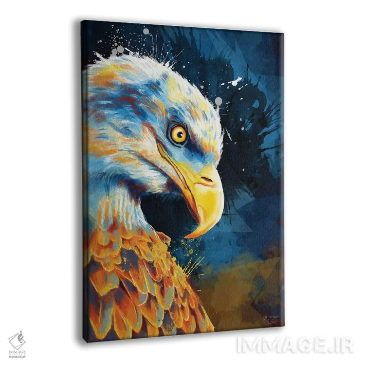 تابلو دکوراتیو چشم عقاب اثر فلو آرت استودیو - نمای پرسپکتیو محصول