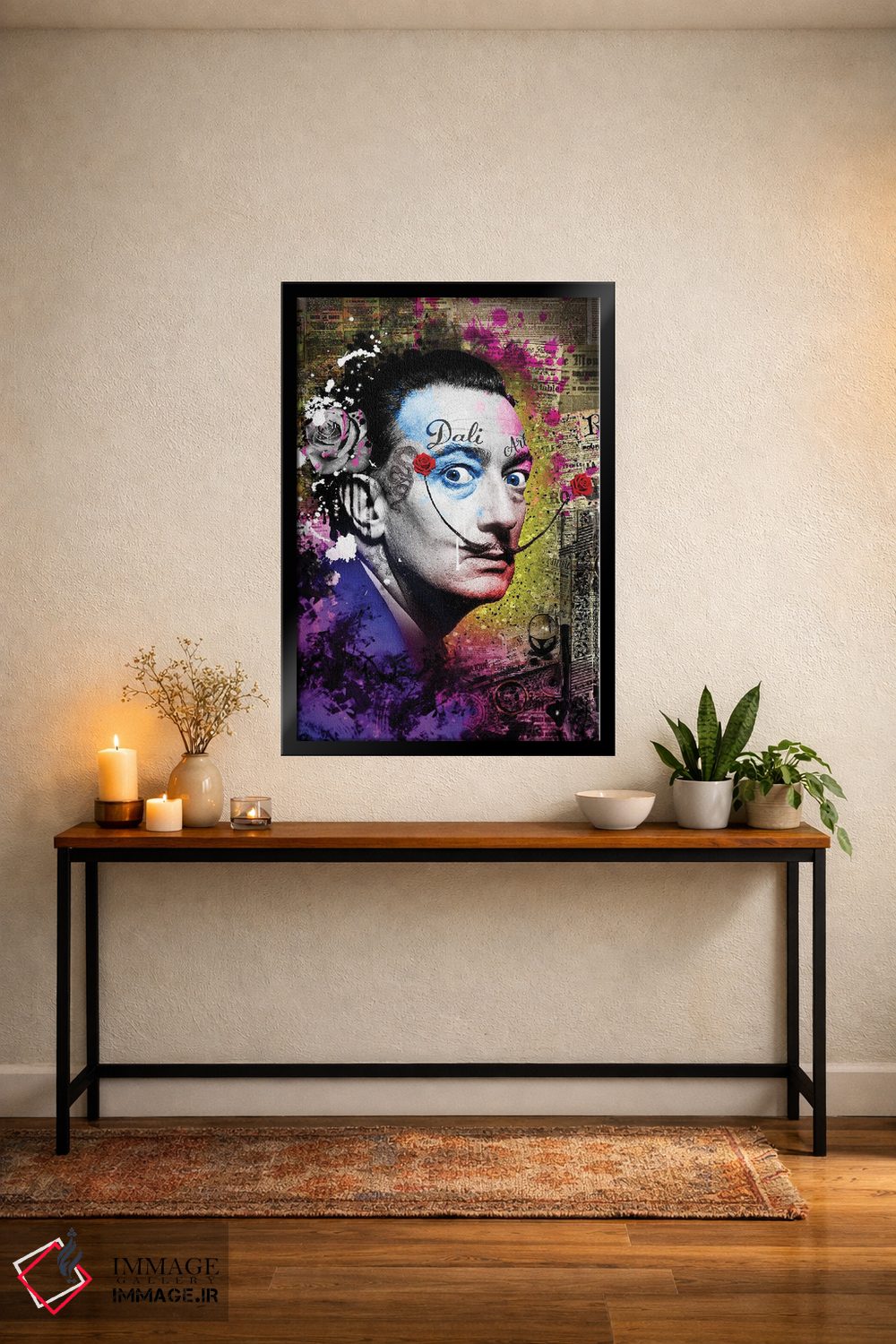 تابلو دکوراتیو دالی اثر فرانک آموروسو - D5B