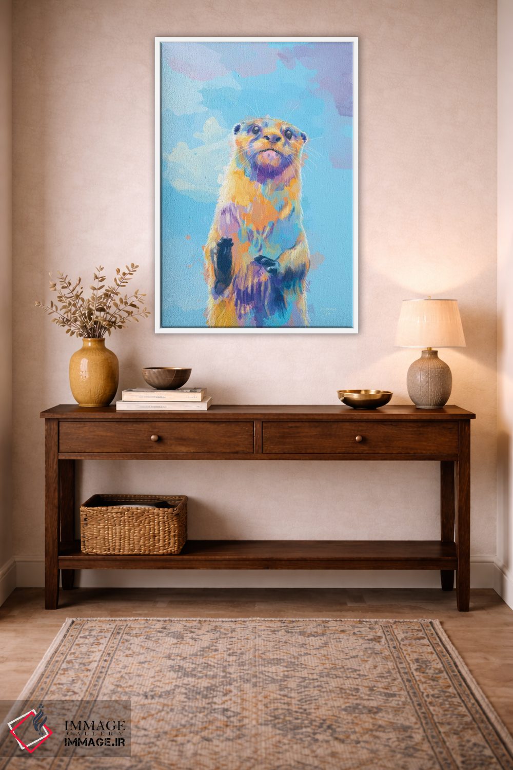 تابلو دکوراتیو آقای شنگ اثر فلو آرت استودیو - D2W