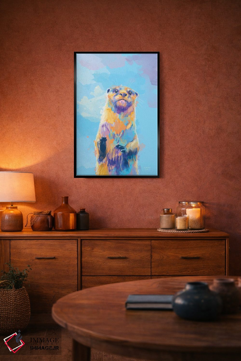 تابلو دکوراتیو آقای شنگ اثر فلو آرت استودیو - D5B