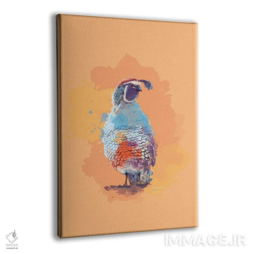 تابلو دکوراتیو سرتاسر بیابان رنگارنگ اثر فلو آرت استودیو - نمای پرسپکتیو محصول