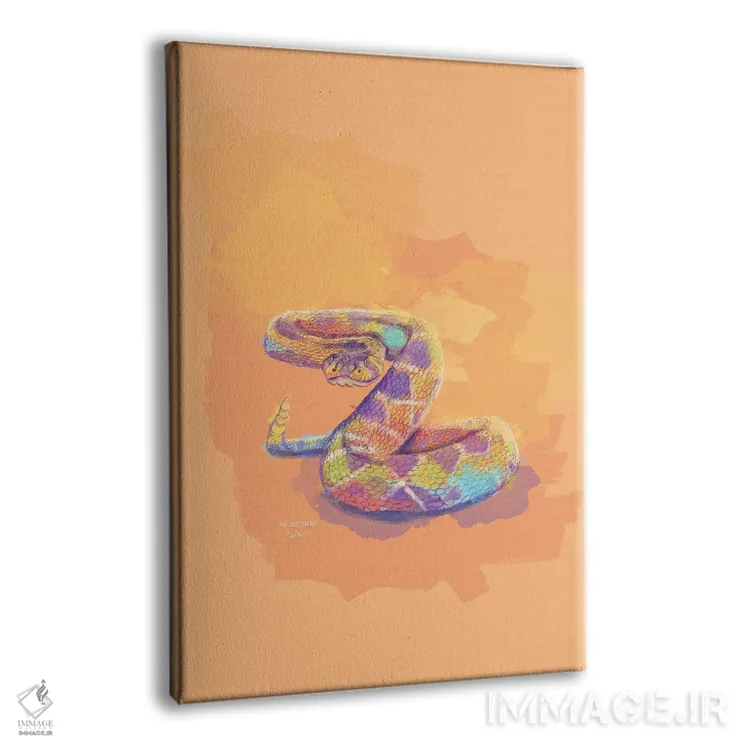 تابلو دکوراتیو پادشاه شن ها اثر فلو آرت استودیو - نمای پرسپکتیو محصول