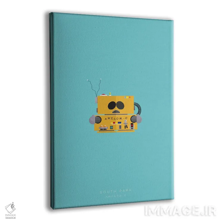 تابلو دکوراتیو ساوت پارک اثر فرد بیرچال - نمای پرسپکتیو محصول