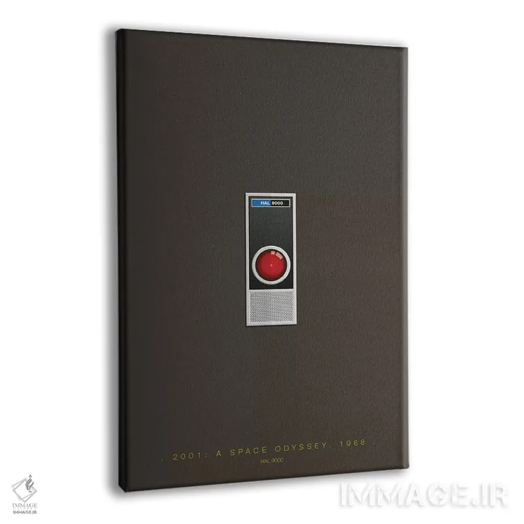 تابلو دکوراتیو ۲۰۰۱: یک اودیسه فضایی اثر فرد بیرچال - نمای پرسپکتیو محصول