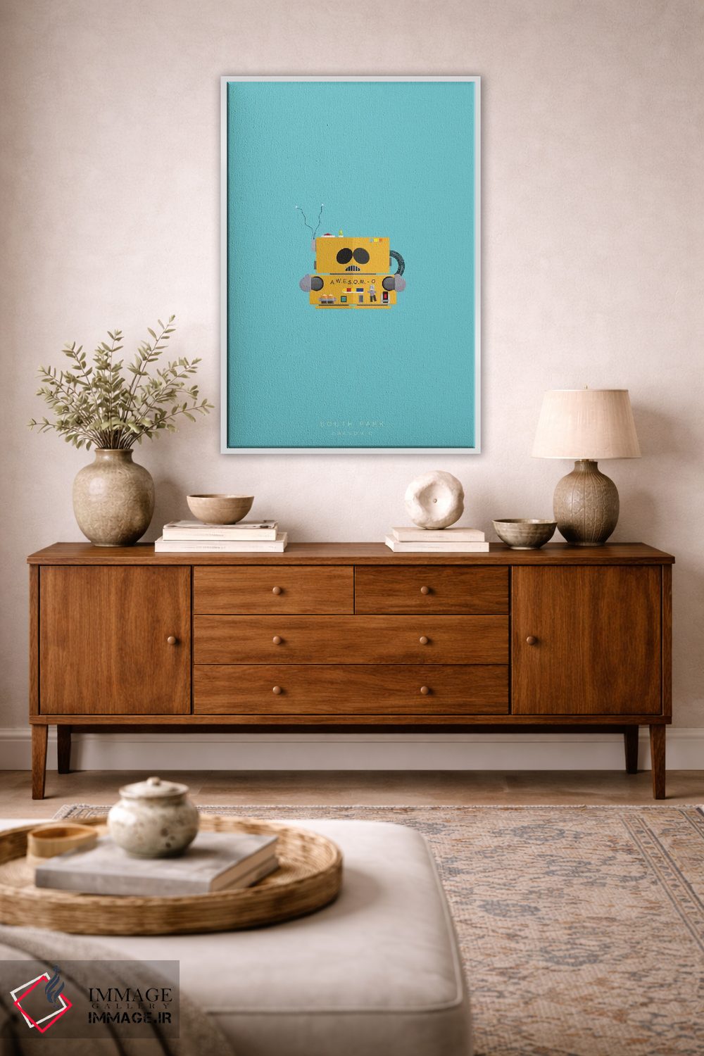 تابلو دکوراتیو ساوت پارک اثر فرد بیرچال - D2W