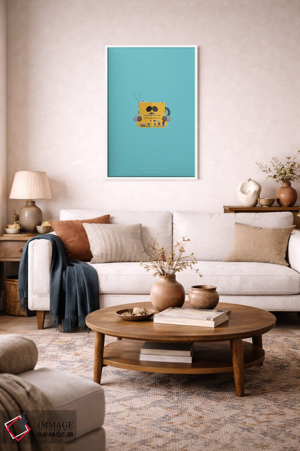 تابلو دکوراتیو ساوت پارک اثر فرد بیرچال - D3W