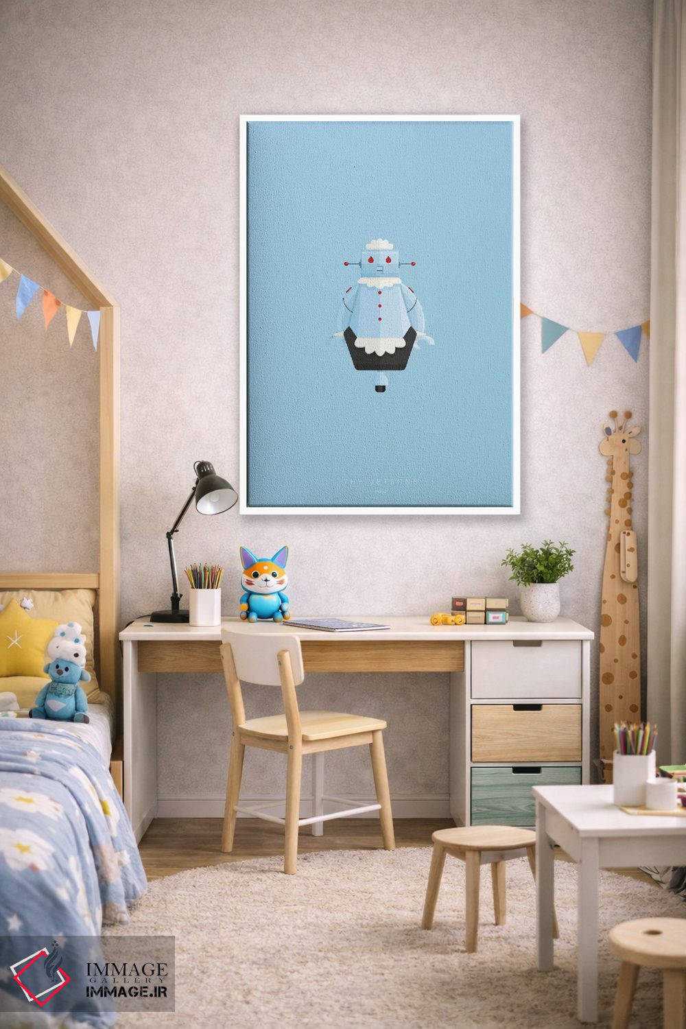 تابلو دکوراتیو جتسون ها اثر فرد بیرچال - D1W