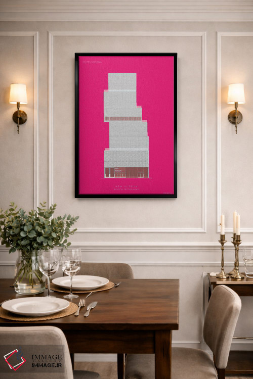 تابلو دکوراتیو موزه نوین اثر فرد بیرچال - D2B