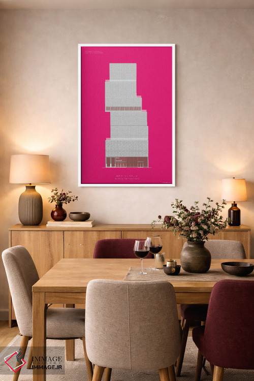 تابلو دکوراتیو موزه نوین اثر فرد بیرچال - D5W