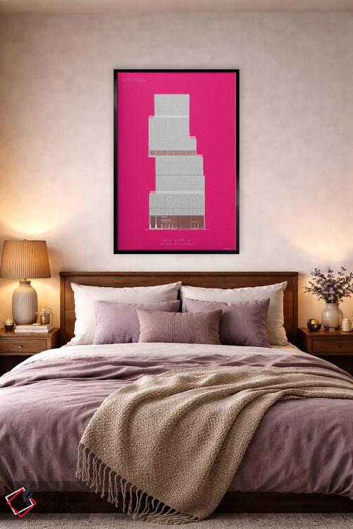 تابلو دکوراتیو موزه نوین اثر فرد بیرچال - D4B