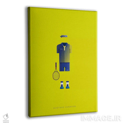 تابلو دکوراتیو گوستاوو کوئرتن اثر فرد بیرچال - نمای پرسپکتیو محصول