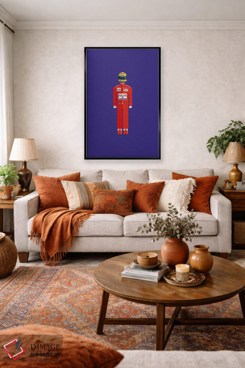 تابلو دکوراتیو آیرتون سنا اثر فرد بیرچال - D5B