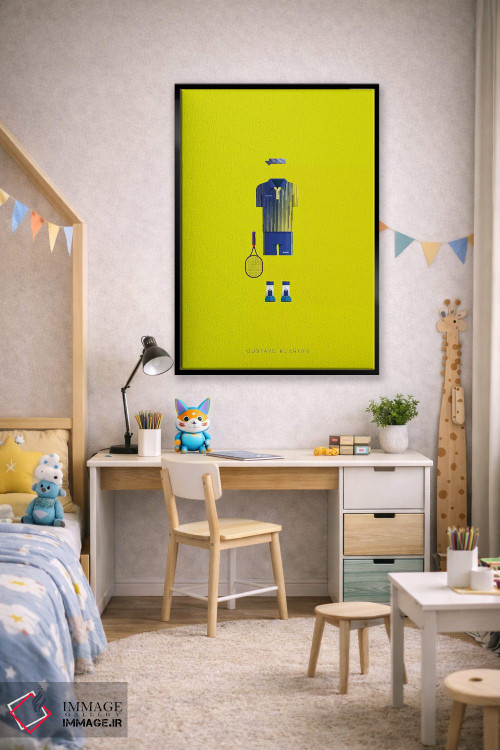 تابلو دکوراتیو گوستاوو کوئرتن اثر فرد بیرچال - D2B