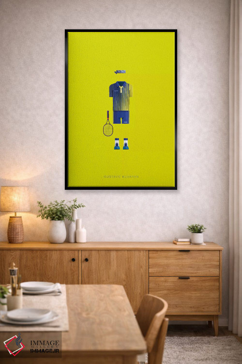 تابلو دکوراتیو گوستاوو کوئرتن اثر فرد بیرچال - D5B