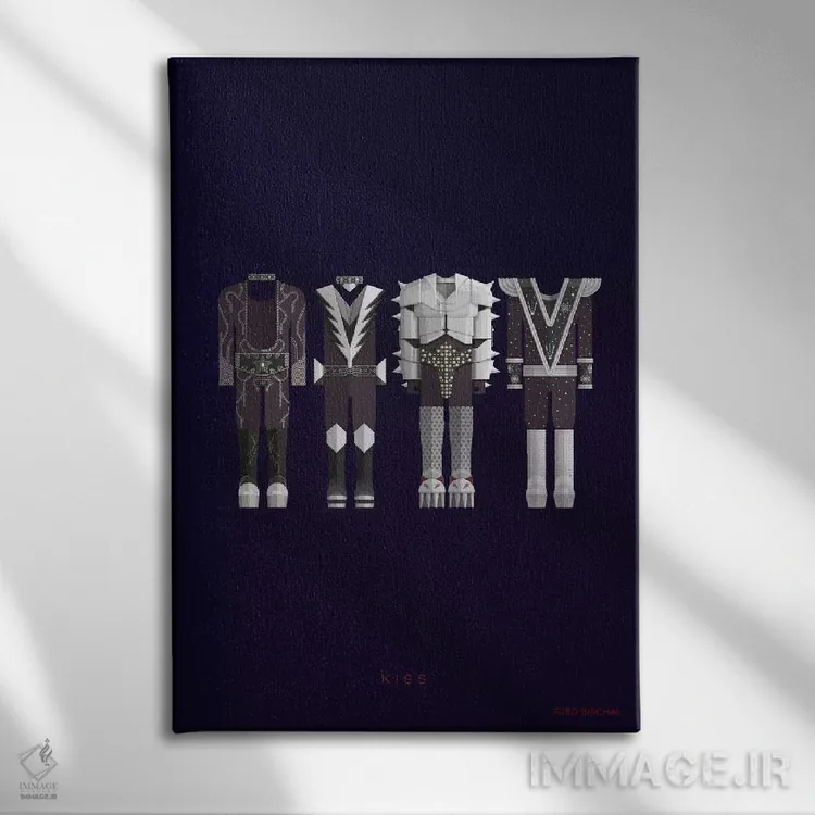 تابلو دکوراتیو کیس اثر فرد بیرچال - نمای روبهرو روی دیوار