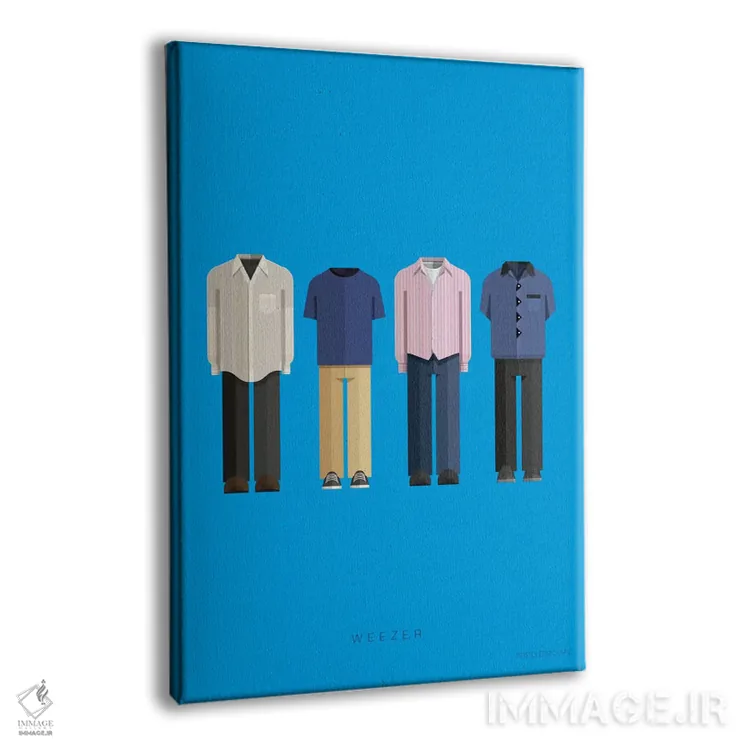 تابلو دکوراتیو ویزر اثر فرد بیرچال - نمای پرسپکتیو محصول