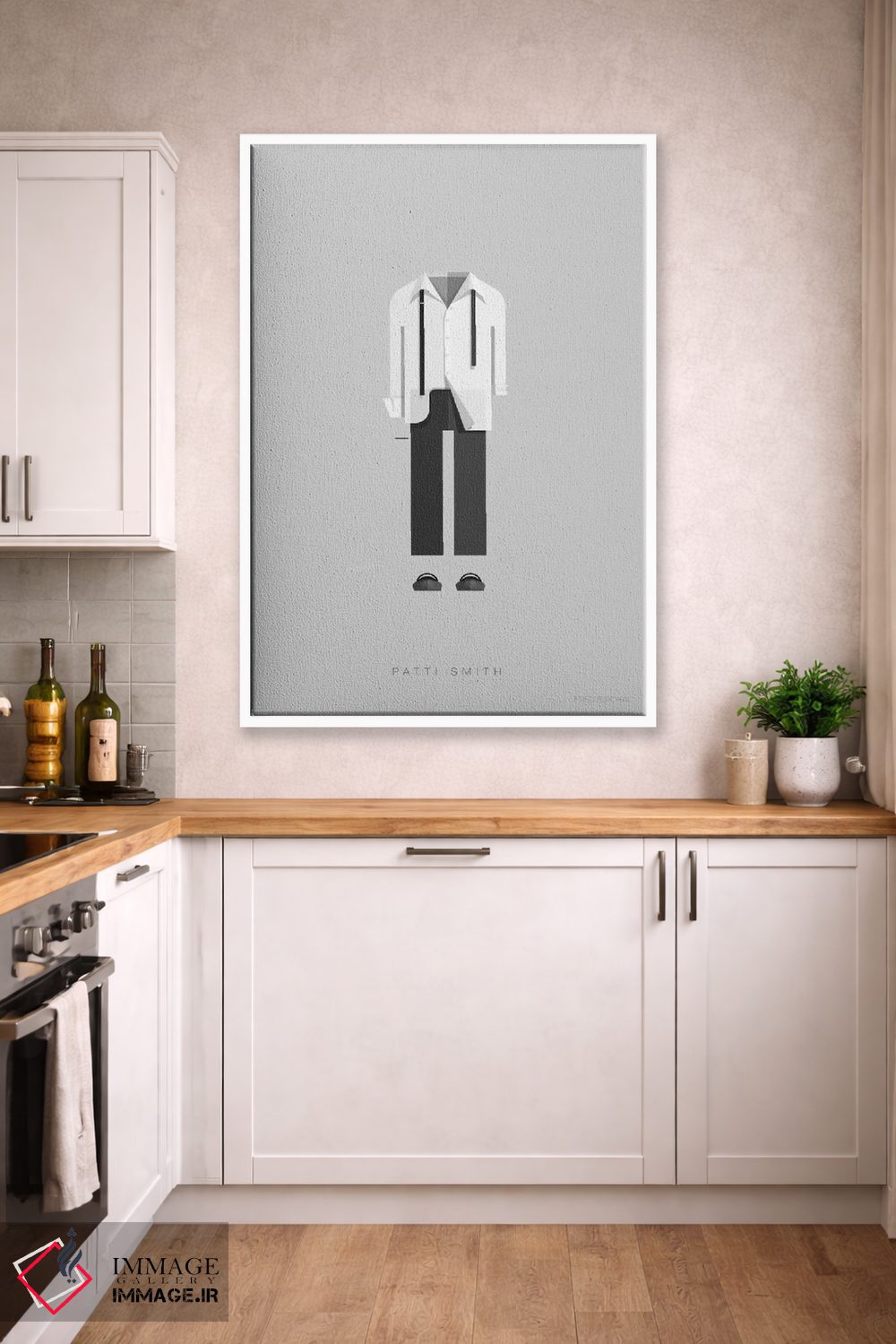 تابلو دکوراتیو پتی اسمیت اثر فرد بیرچال - D2W