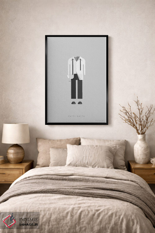 تابلو دکوراتیو پتی اسمیت اثر فرد بیرچال - D1B