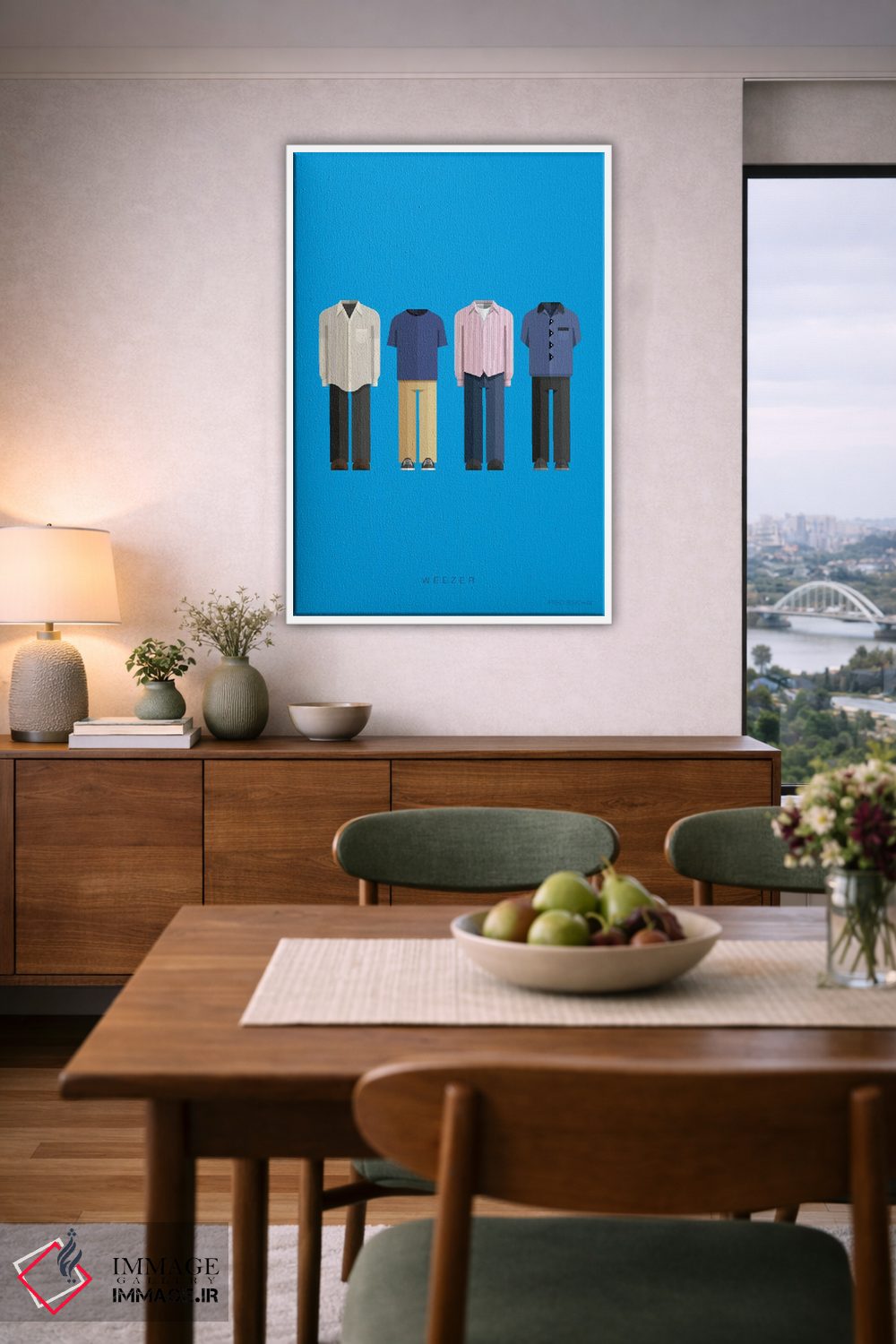 تابلو دکوراتیو ویزر اثر فرد بیرچال - D6W