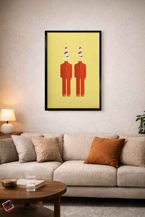 تابلو دکوراتیو پت شاپ بویز اثر فرد بیرچال - D5B