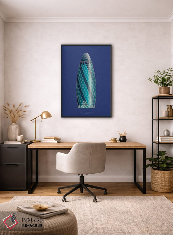 تابلو دکوراتیو ۳۰ خیابان سنت مری اکس – لندن، انگلستان اثر فرد بیرچال - D4B