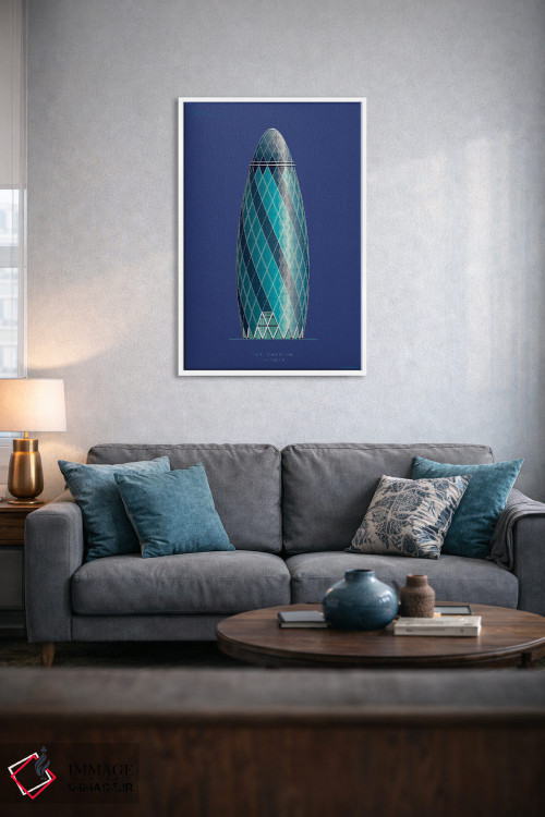 تابلو دکوراتیو ۳۰ خیابان سنت مری اکس – لندن، انگلستان اثر فرد بیرچال - D3W