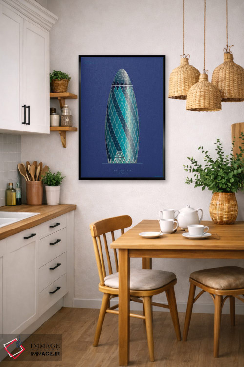 تابلو دکوراتیو ۳۰ خیابان سنت مری اکس – لندن، انگلستان اثر فرد بیرچال - D6B