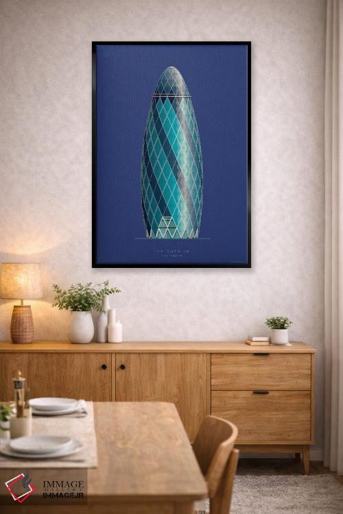 تابلو دکوراتیو ۳۰ خیابان سنت مری اکس – لندن، انگلستان اثر فرد بیرچال - D5B