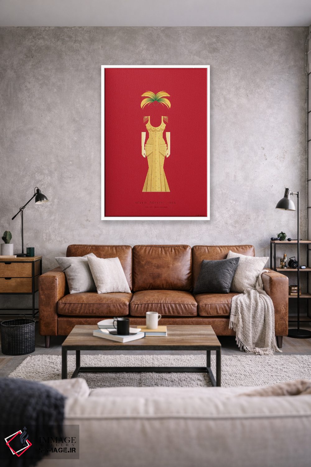 تابلو دکوراتیو سلام دالی! اثر فرد بیرچال - D1W