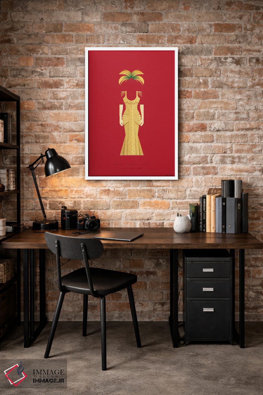 تابلو دکوراتیو سلام دالی! اثر فرد بیرچال - D3W