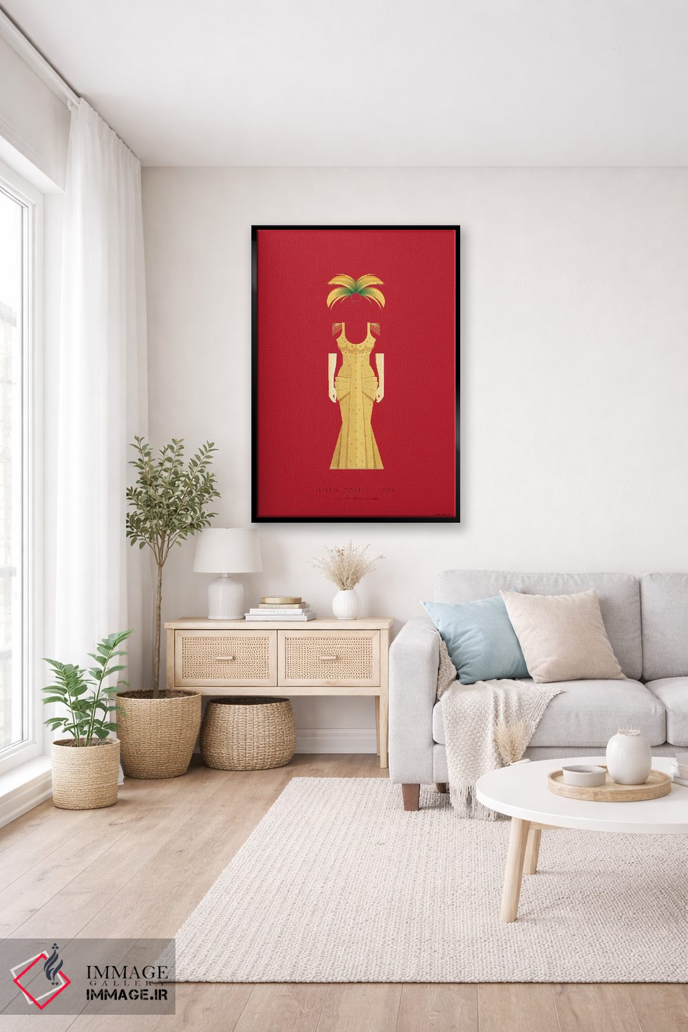 تابلو دکوراتیو سلام دالی! اثر فرد بیرچال - D5B