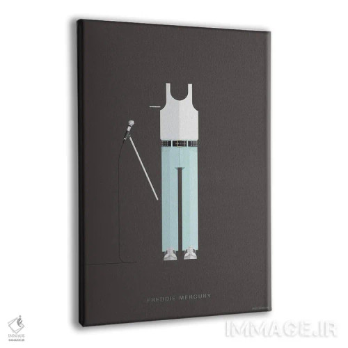 تابلو دکوراتیو فردی مرکوری – لایو اید اثر فرد بیرچال - نمای پرسپکتیو محصول