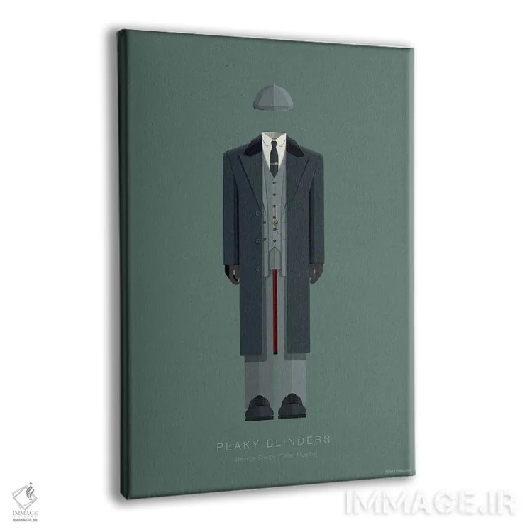 تابلو دکوراتیو پیکی بلایندرز اثر فرد بیرچال - نمای پرسپکتیو محصول