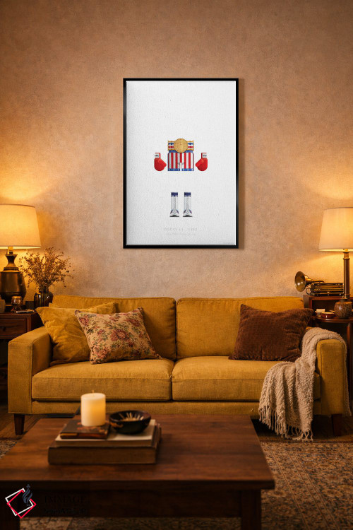 تابلو مینیمال راکی ۳ اثر فرد بیرچال - D3B