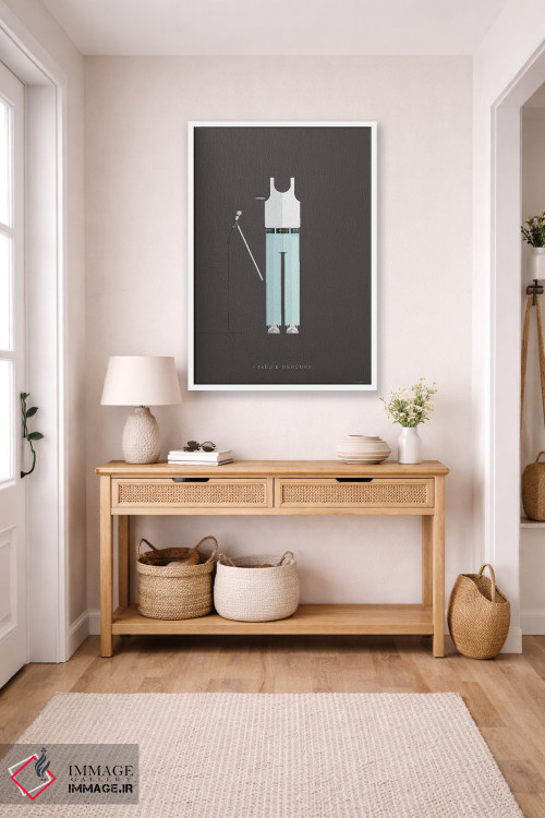 تابلو دکوراتیو فردی مرکوری – لایو اید اثر فرد بیرچال - D5W