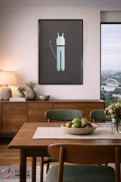 تابلو دکوراتیو فردی مرکوری – لایو اید اثر فرد بیرچال - D6B