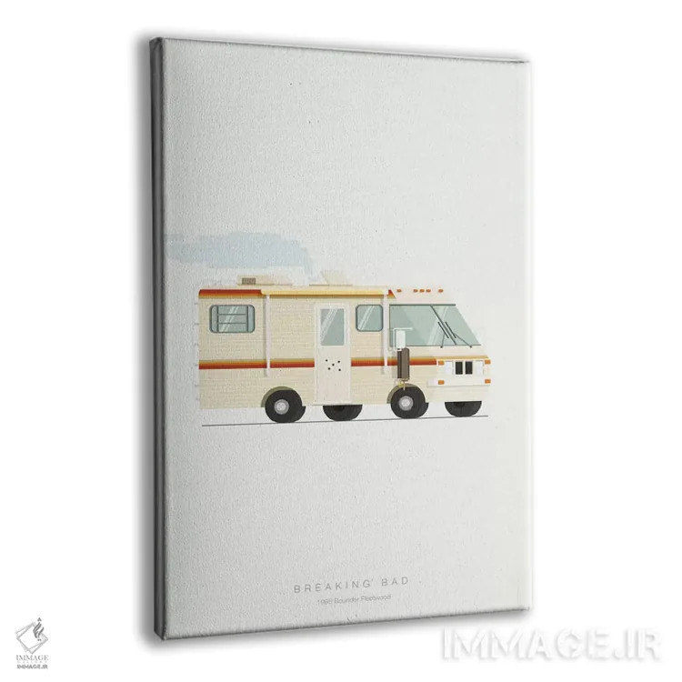 تابلو دکوراتیو برکینگ بد اثر فرد بیرچال - نمای پرسپکتیو محصول