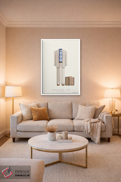 تابلو مینیمال فارست گامپ، ۱۹۹۴ اثر فرد بیرچال - D3W