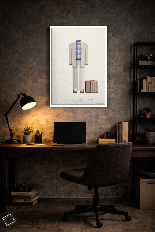تابلو مینیمال فارست گامپ، ۱۹۹۴ اثر فرد بیرچال - D6W