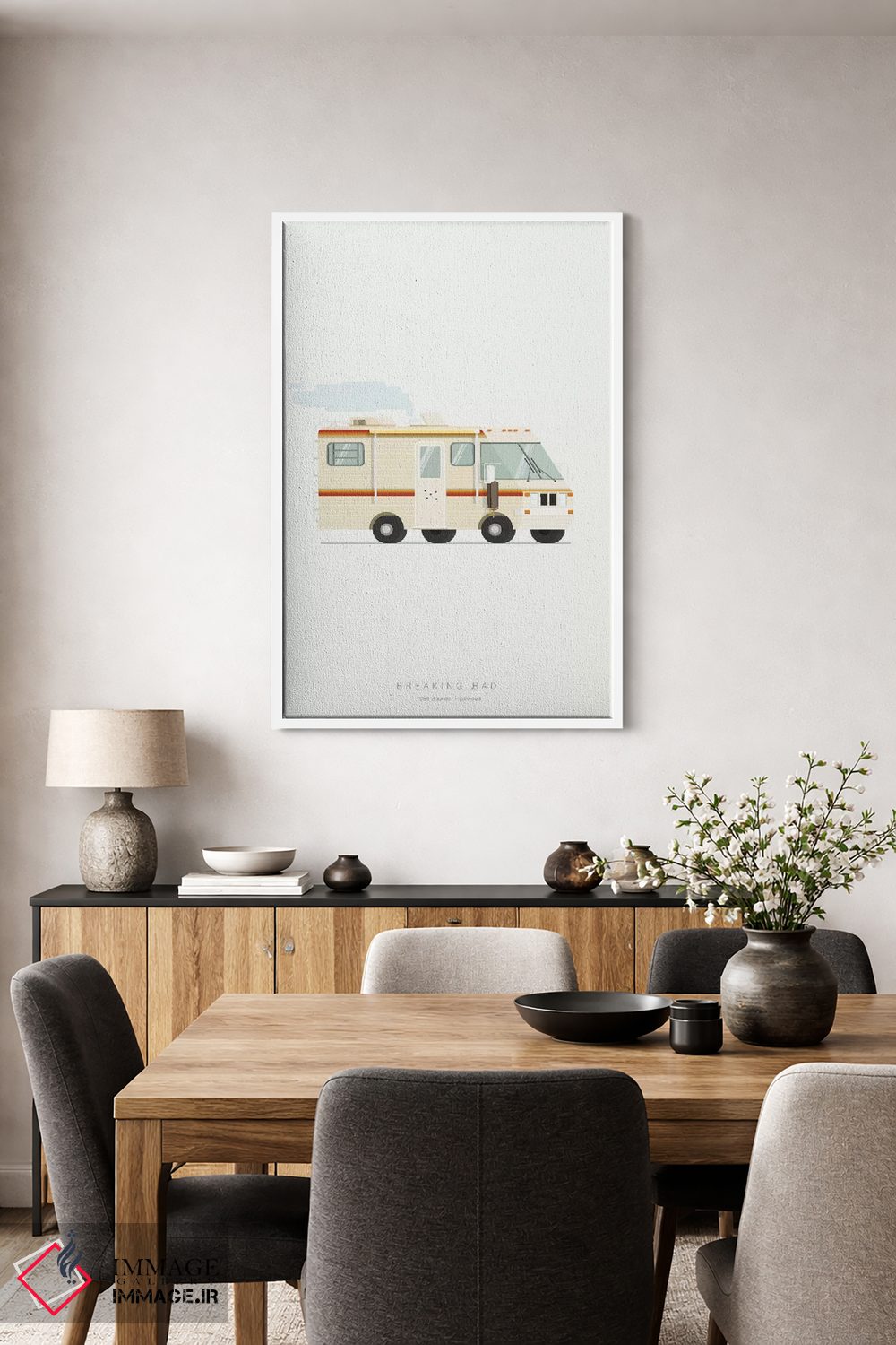 تابلو دکوراتیو برکینگ بد اثر فرد بیرچال - D3W
