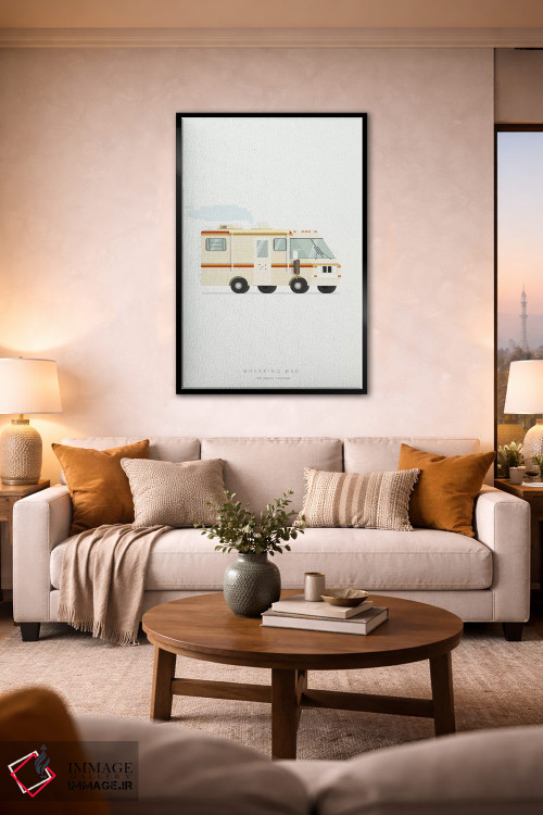 تابلو دکوراتیو برکینگ بد اثر فرد بیرچال - D2B