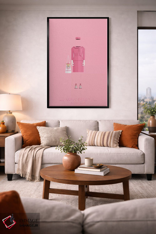 تابلو مینیمال بلوند قانونی اثر فرد بیرچال - D2B