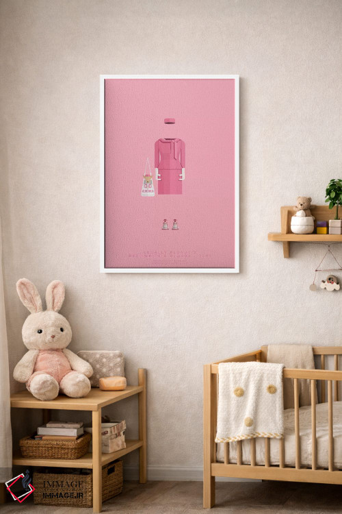 تابلو مینیمال بلوند قانونی اثر فرد بیرچال - D4W