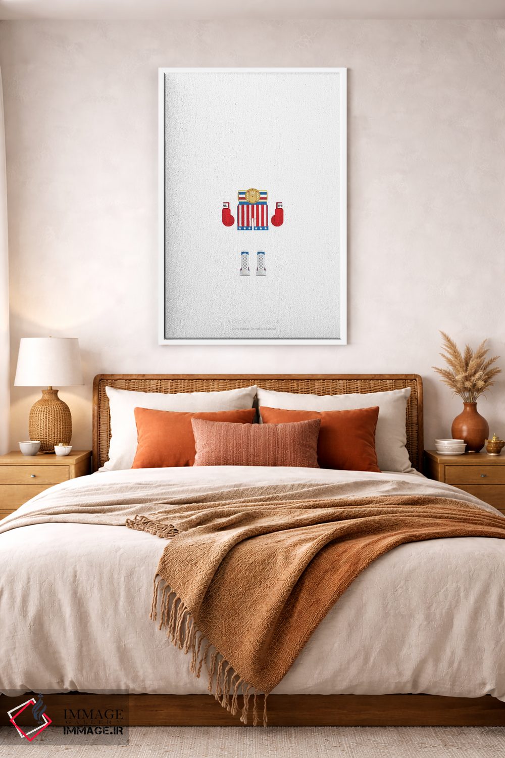 تابلو مینیمال راکی اثر فرد بیرچال - D2W