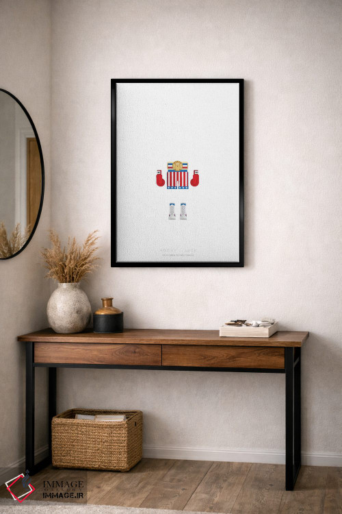 تابلو مینیمال راکی اثر فرد بیرچال - D3B