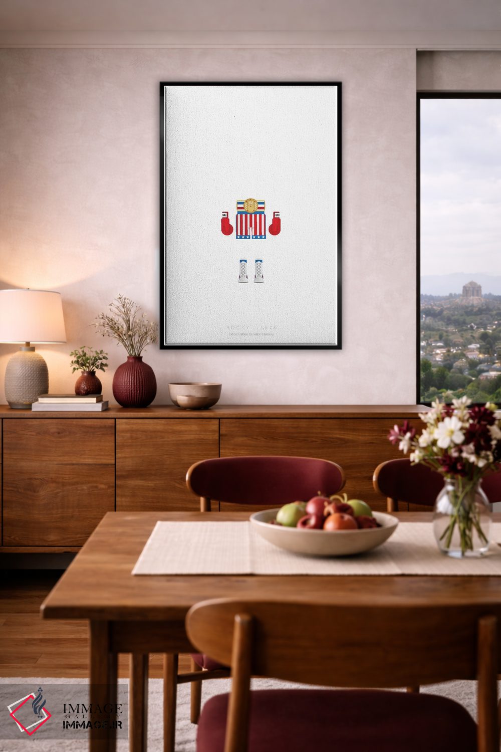 تابلو مینیمال راکی اثر فرد بیرچال - D4B