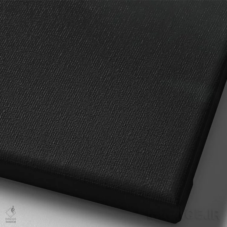 تابلو دکوراتیو فیل چهارم اثر دیزاین فابریکن - نمای نزدیک بافت بوم