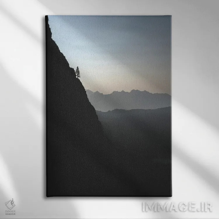 تابلو دکوراتیو فیل چهارم اثر دیزاین فابریکن - نمای روبهرو روی دیوار