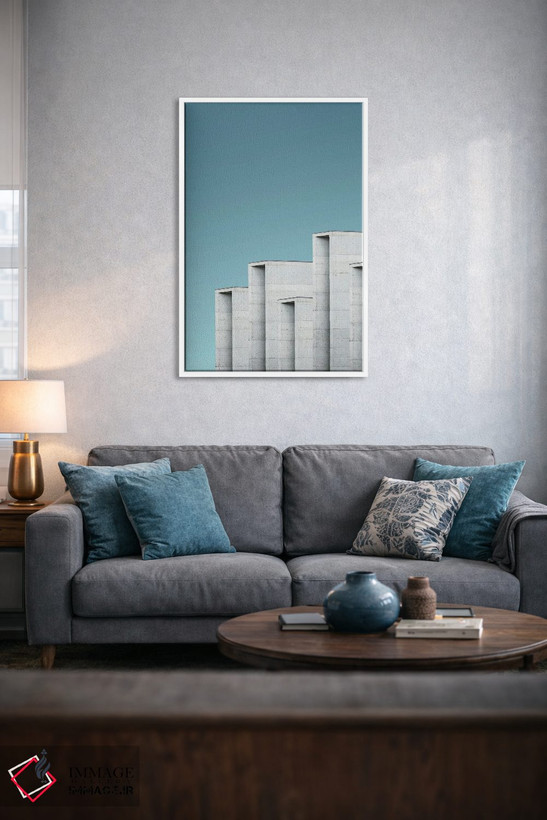 تابلو مدرن معماری ۲ اثر دیزاین فابریکن - D3W