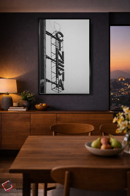 تابلو دکوراتیو سینما اثر دیزاین فابریکن - D1B